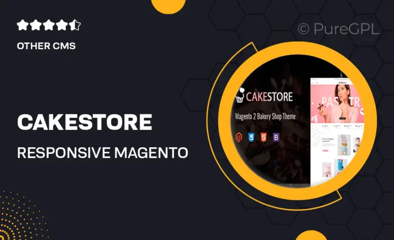 cakestore responsive magento 2 bakery theme