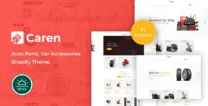 Caren – Auto Parts, Car Accessories Shopify Theme