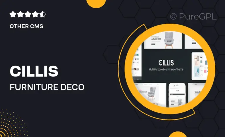 cillis furniture deco prestashop theme