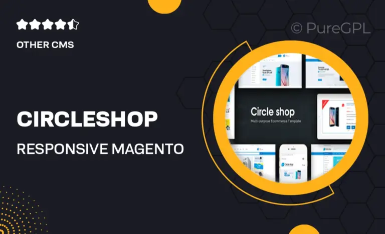 circleshop responsive magento theme