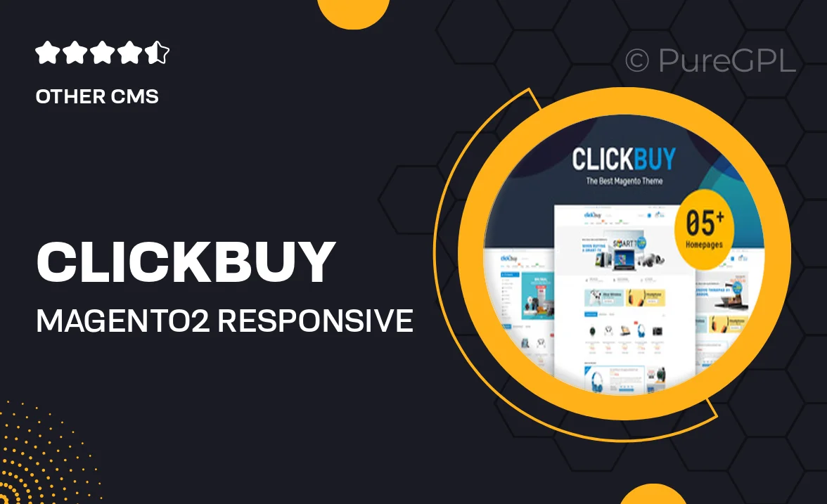 ClickBuy – Magento2 Responsive Digital Theme