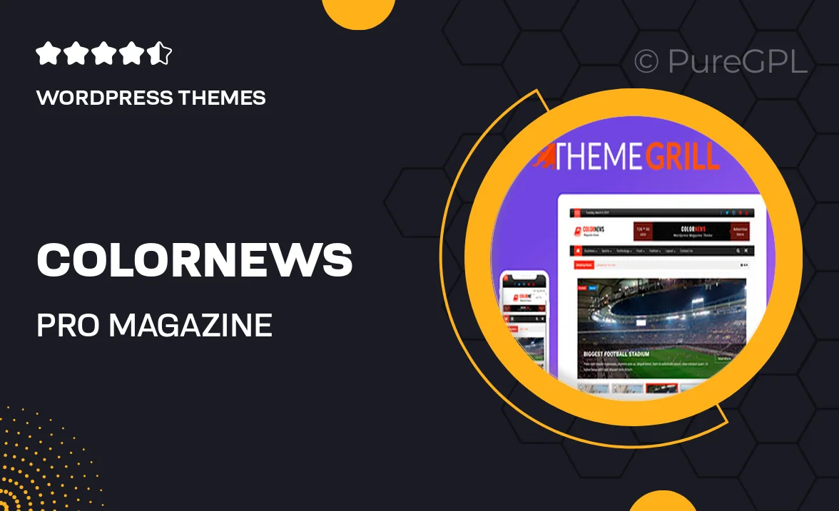 ColorNews Pro – Magazine WordPress Theme