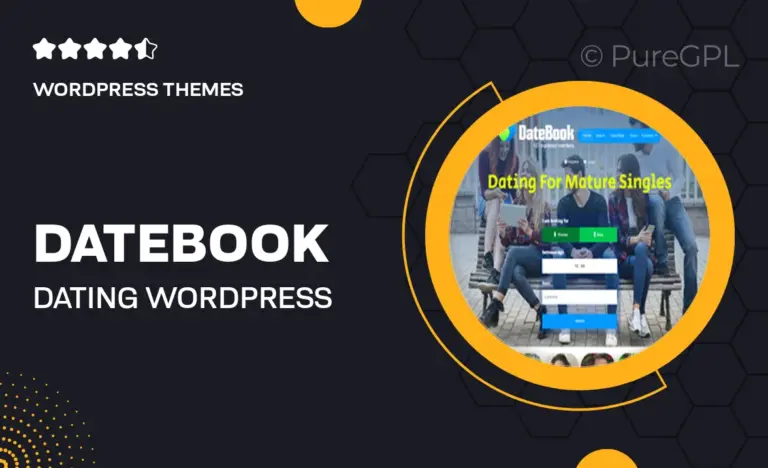 datebook dating wordpress theme