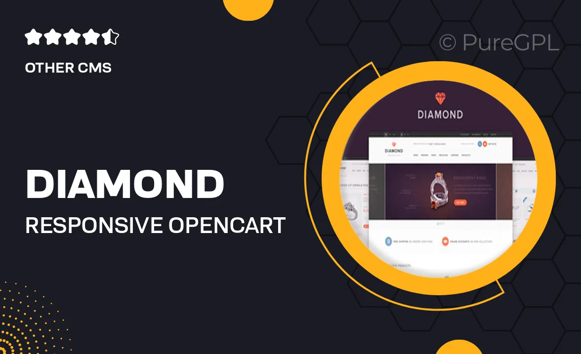 Diamond – Responsive OpenCart Theme