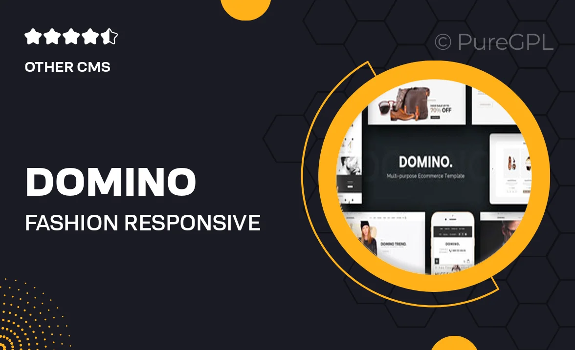 Domino – Fashion Responsive OpenCart Theme