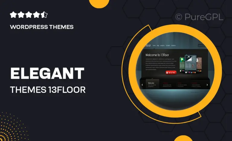 elegant themes 13floor