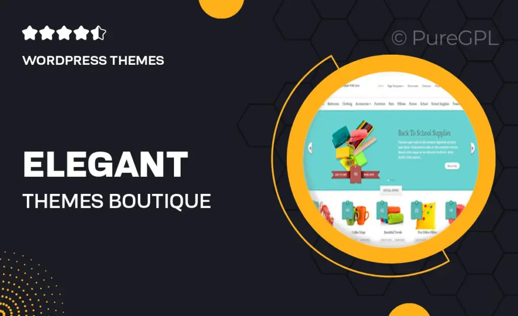 Elegant themes | Boutique 2 Elegant themes | Boutique