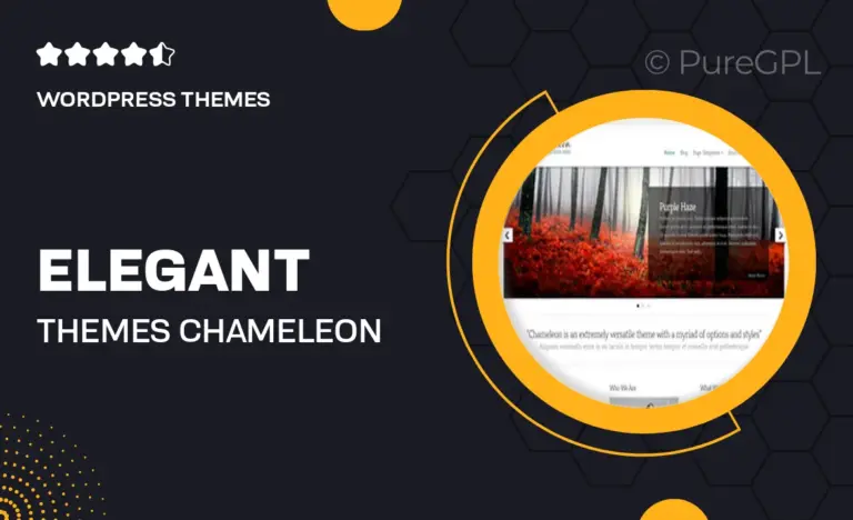 elegant themes chameleon