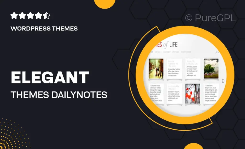 Elegant themes | DailyNotes 45 Elegant themes | DailyNotes