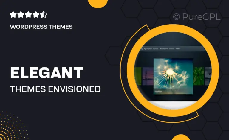 elegant themes envisioned