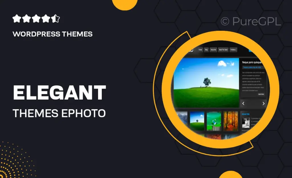 Elegant themes | ePhoto 55 Elegant themes | ePhoto