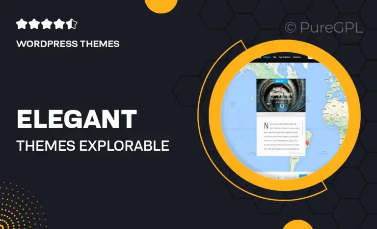 elegant themes explorable