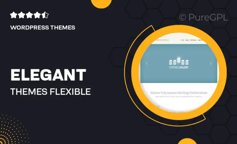 elegant themes flexible