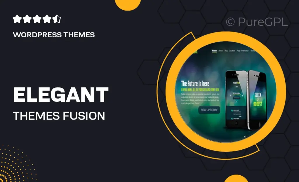 Elegant themes | Fusion 3 Elegant themes | Fusion