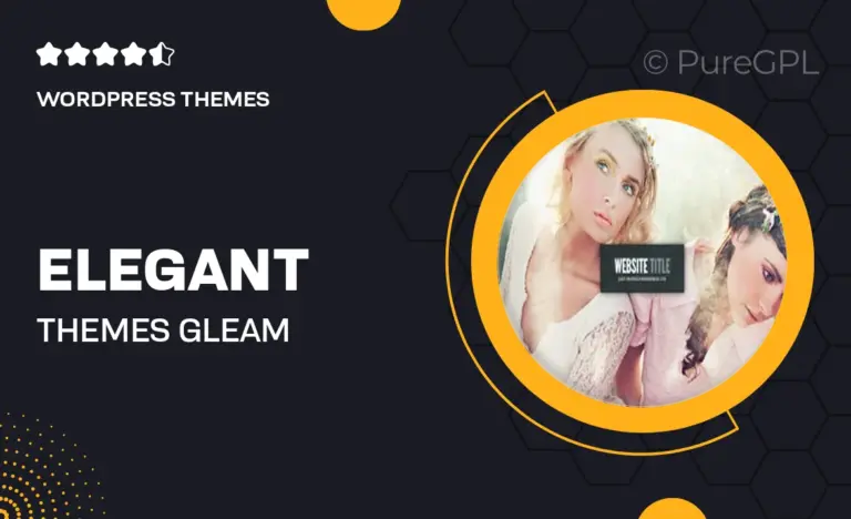 elegant themes gleam