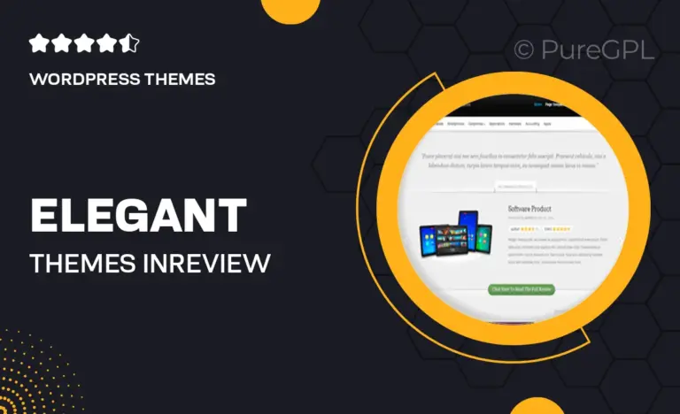 elegant themes inreview