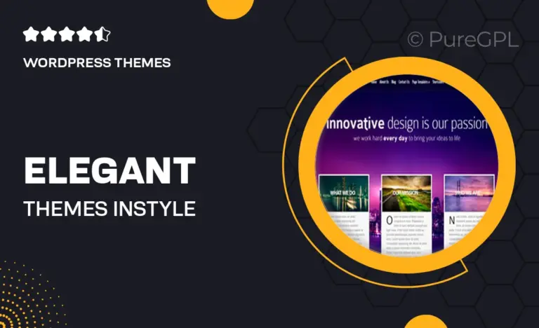 elegant themes instyle