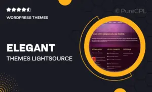 Elegant themes | LightSource