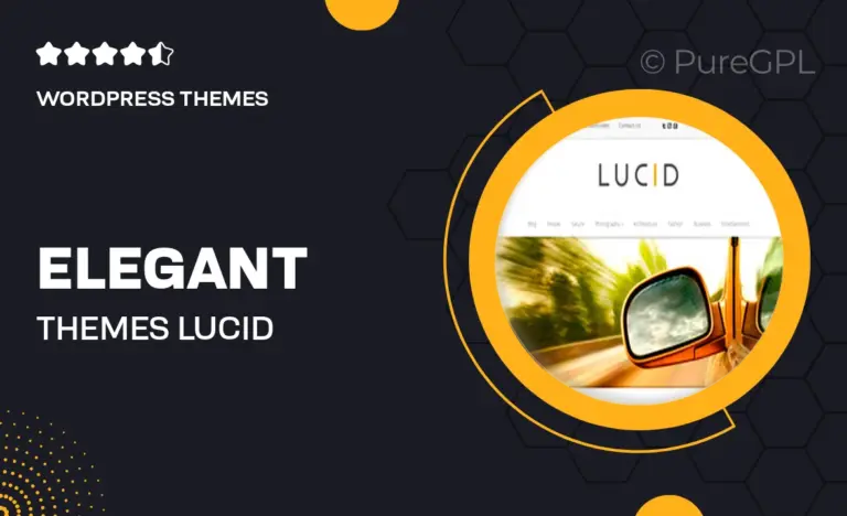 elegant themes lucid