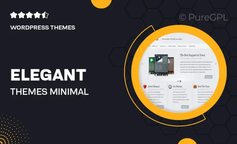 elegant themes minimal