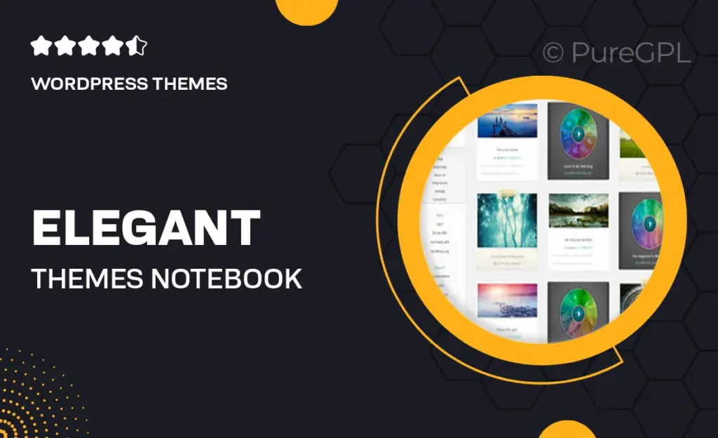 Elegant themes | Notebook 38 Elegant themes | Notebook