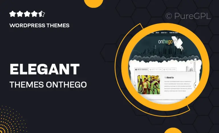 elegant themes onthego
