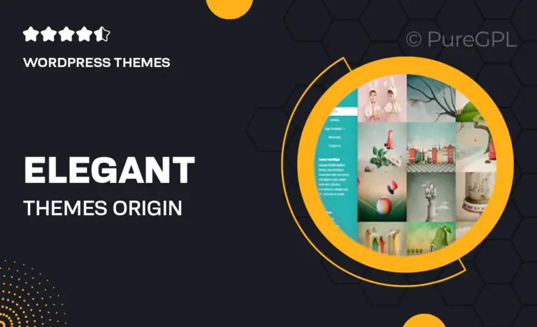 elegant themes origin
