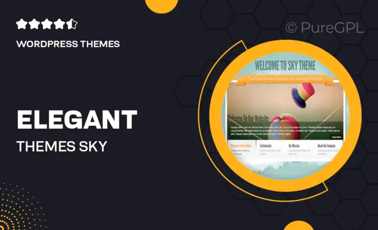 elegant themes sky