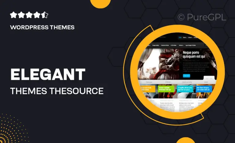 elegant themes thesource