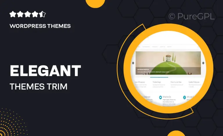 elegant themes trim