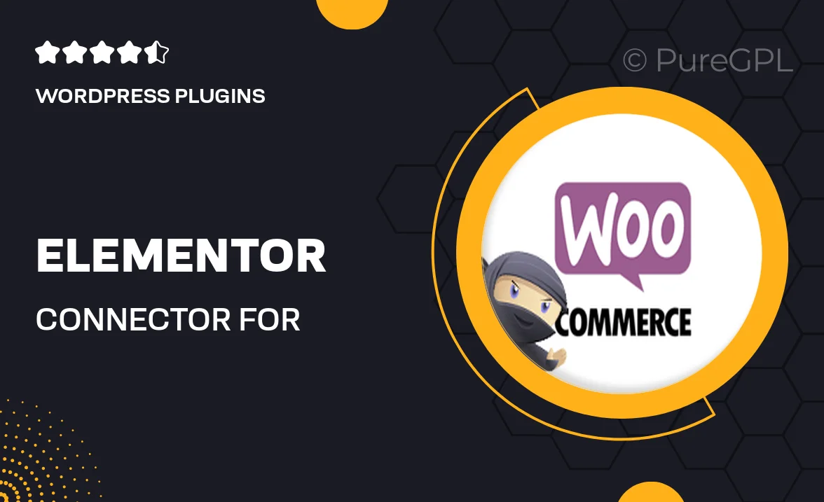 Elementor Connector for WooCommerce Bookings