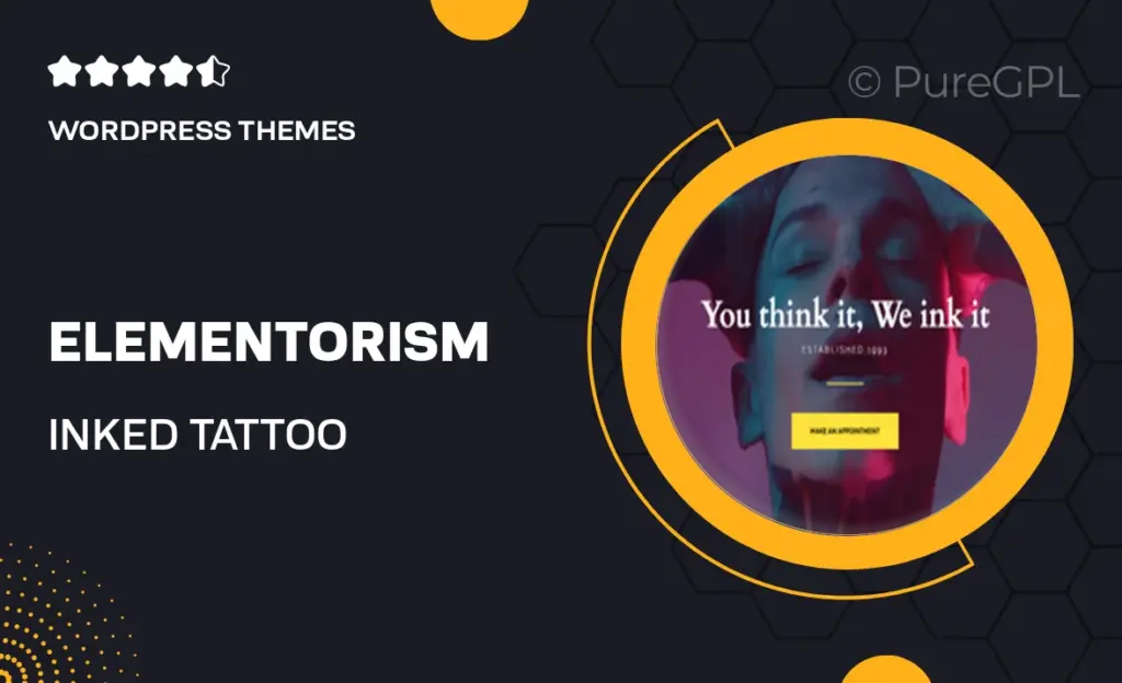 Elementorism | Inked – Tattoo Parlour 19 Elementorism | Inked – Tattoo Parlour
