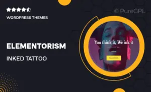 Elementorism | Inked – Tattoo Parlour