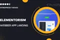 Elementorism | Webber – App Landing Page