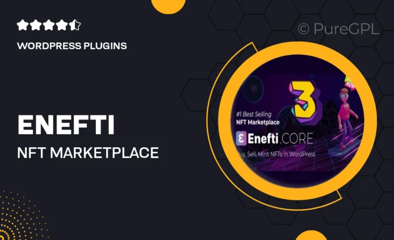 enefti nft marketplace core plugin