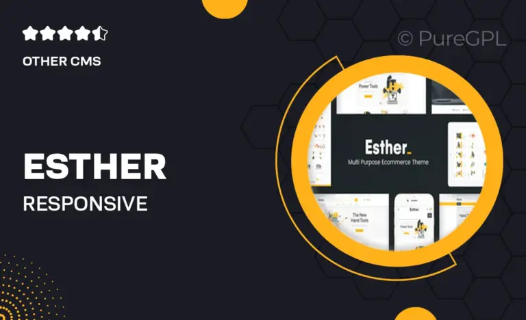 esther responsive prestashop theme