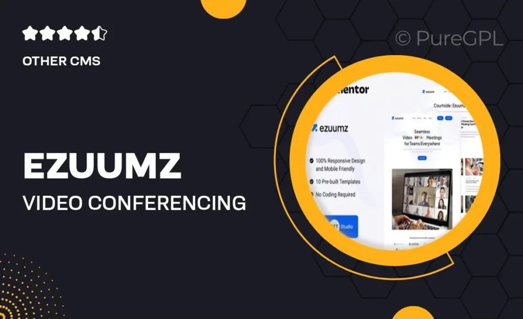 Ezuumz – Video Conferencing & Webinar App Elementor Template Kit 2 Ezuumz – Video Conferencing & Webinar App Elementor Template Kit