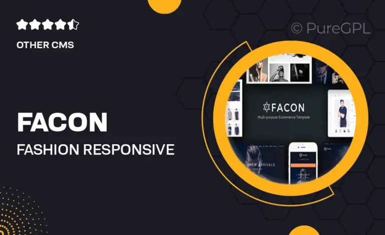 facon fashion responsive prestashop theme