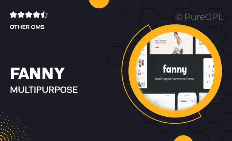 fanny multipurpose responsive prestashop theme