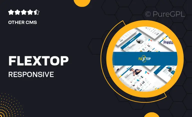 flextop responsive prestashop 1 7 theme
