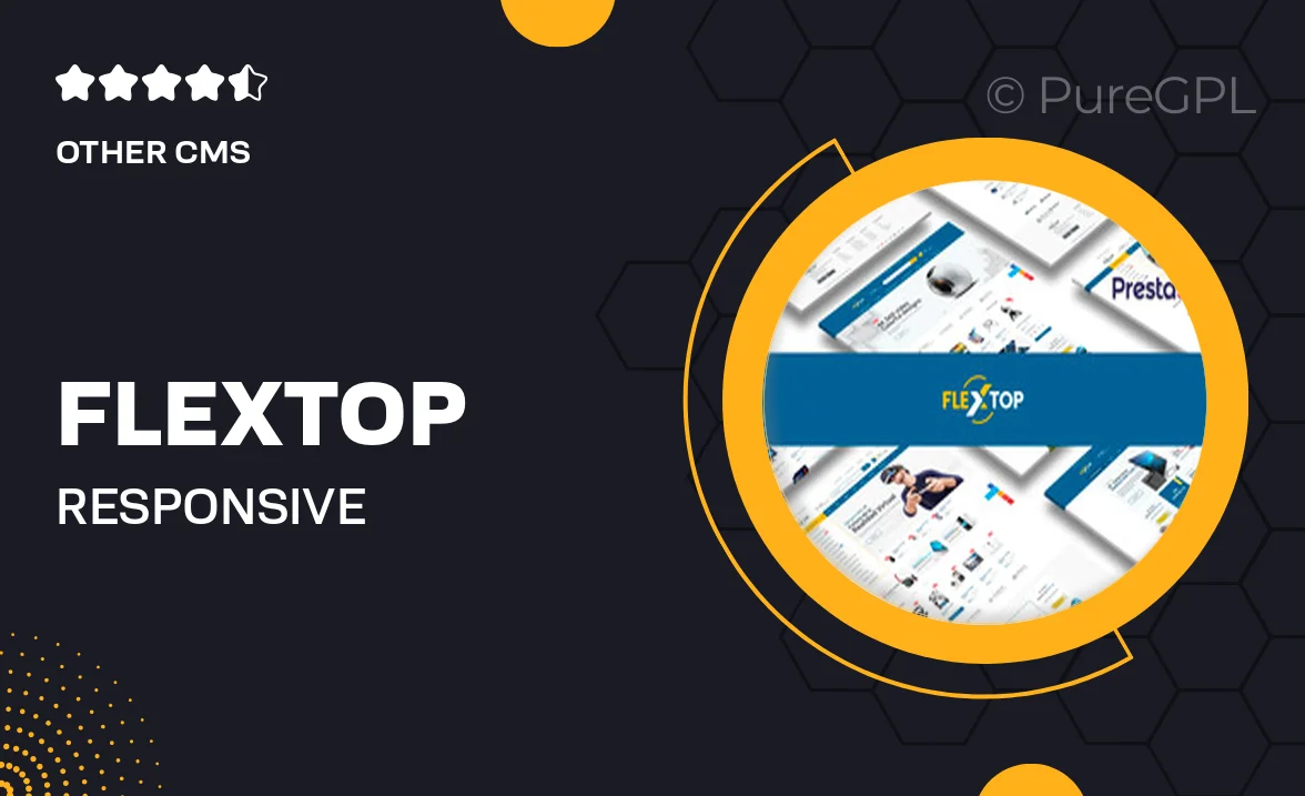 Flextop Responsive Prestashop 1.7 Theme