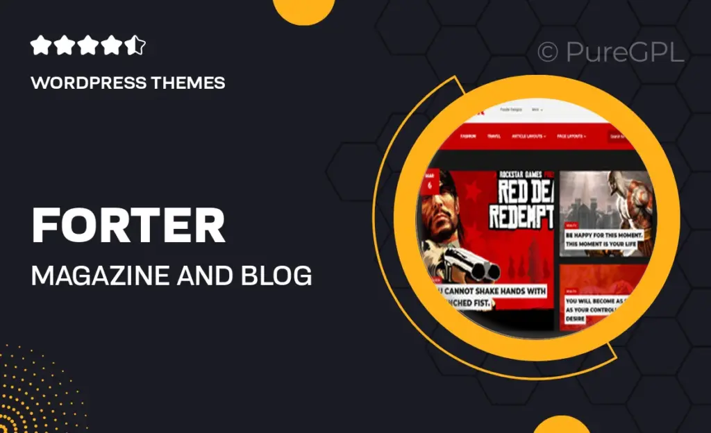 Forter – Magazine and Blog WordPress Theme 53 Forter – Magazine and Blog WordPress Theme