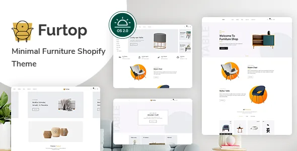 furtop minimal furniture shopify theme 1