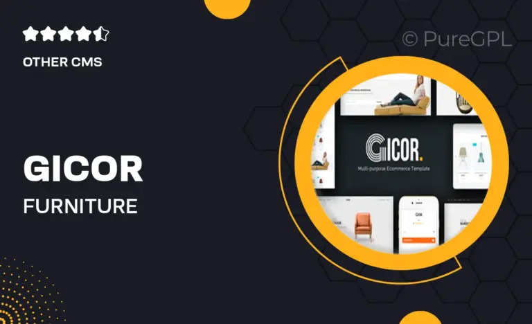 gicor furniture responsive prestashop theme