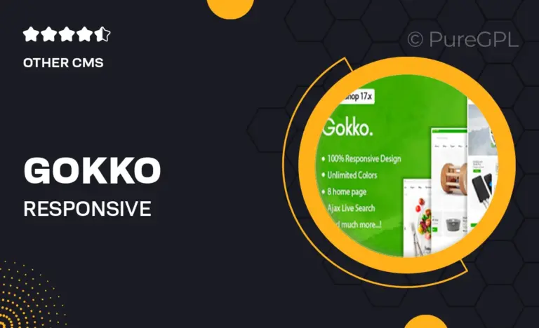 gokko responsive prestashop 1 7 theme