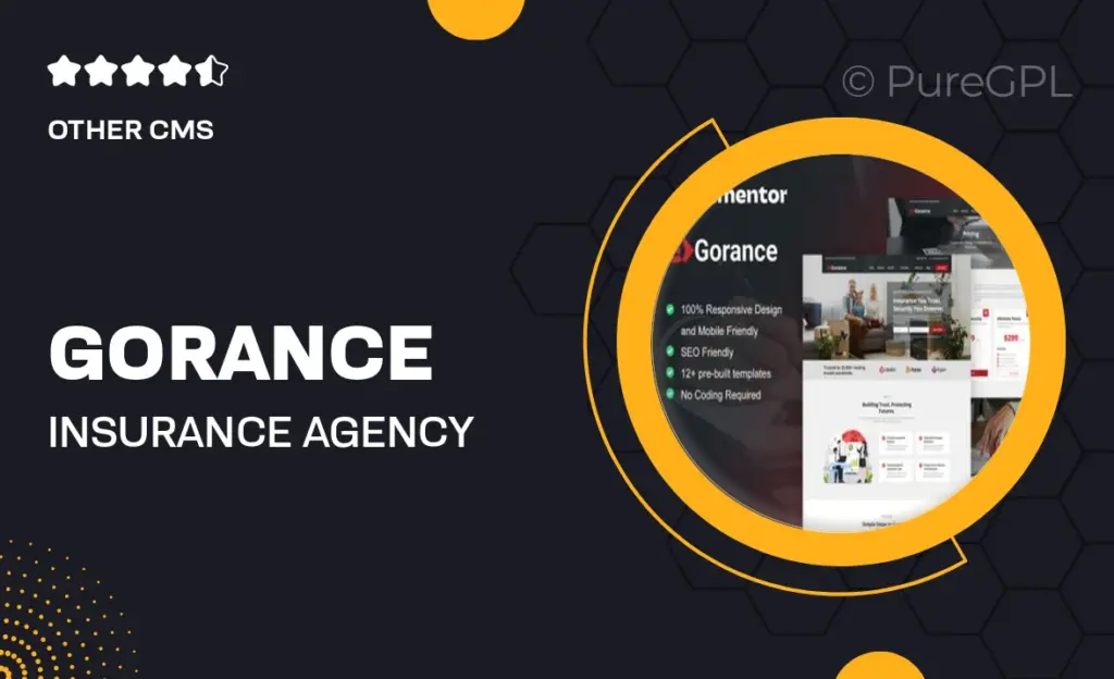 Gorance – Insurance Agency Elementor Pro Template Kit 35 Gorance – Insurance Agency Elementor Pro Template Kit