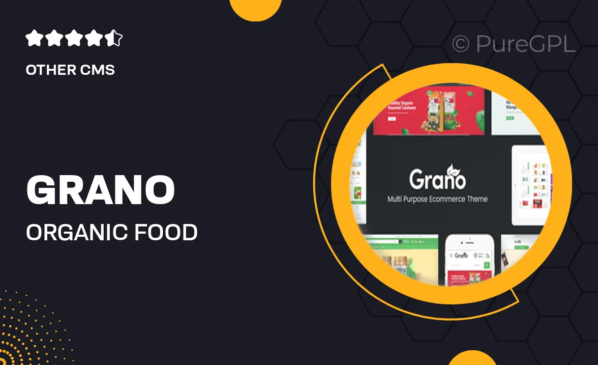 Grano – Organic & Food Opencart Theme