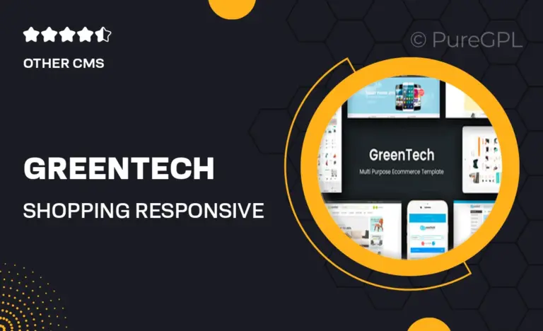 greentech shopping responsive prestashop theme