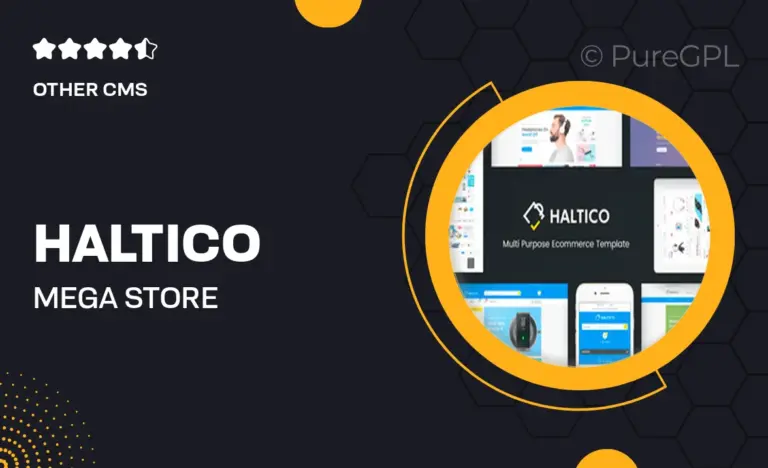 haltico mega store prestashop theme