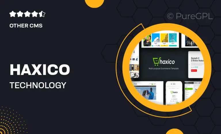 haxico technology responsive prestashop theme